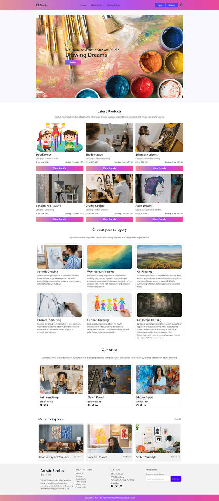 Artistic Strokes Studio